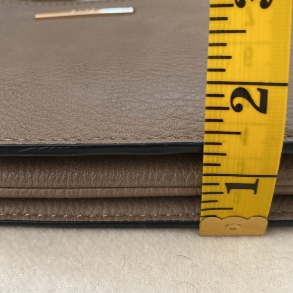 ALDO Light Brown Faux Leather Crossbody Purse, Adjustable Strap - Picture 13 of 13